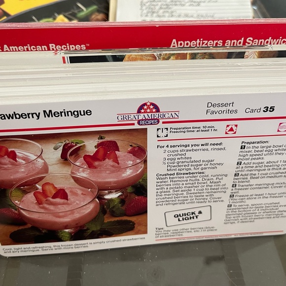 RECIPE COLLECTION! Box w/recipe cards, books, even several hand written favs!! - Picture 8 of 8